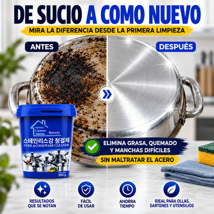 Limpiador Multiusos Para Cocina | Elimina Grasa y Resiudos Quemados 🧼🤩