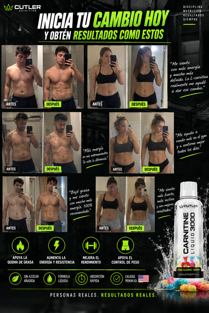 L -Carnitina 3000 | Convierte la Grasa en Energía🔥